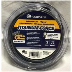 Husqvarna Titanium Force Trimmer Line .095x50' #639005101