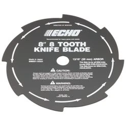 ECHO 8" 8-Tooth Grass & Weed Blade #69600121431