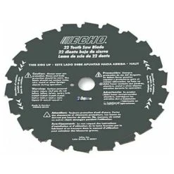 ECHO 8" 22-Tooth Clearing Saw Blade 20mm Arbor Size #99944200130