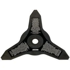 ECHO 10" 3-Tooth Grass & Weed Blade 25mm Arbor Size #99944200048