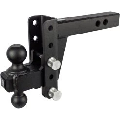 Bulletproof Hitches 2.0" Heavy Duty 4" Drop/Rise Hitch #HD204