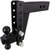 Bulletproof Hitches 3.0" Heavy Duty 8" Drop/Rise Hitch #HD308