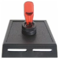 Uriah Products Uriah Red Toggle Switch With Bezel #UA412100