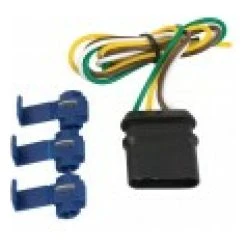 Uriah Products Uriah 4-pole Flat Trailer Wire Connector #UE048105