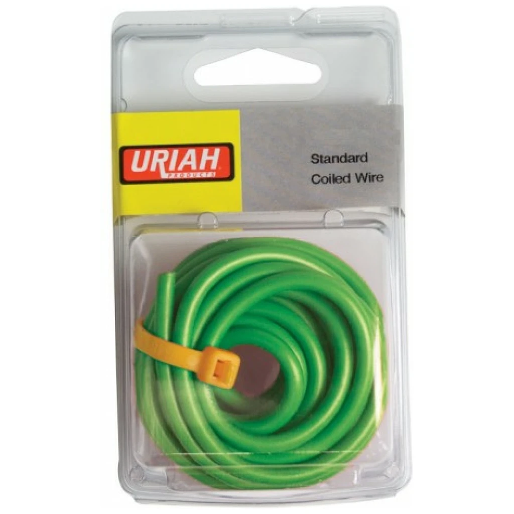 Uriah Products Uriah 20ft Green Packaged Wire 14 AWG #UA501430 1 Uriah Products Uriah 20ft Green Packaged Wire 14 AWG #UA501430