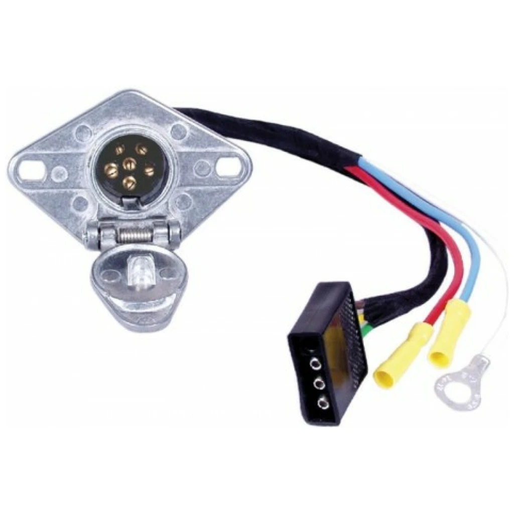 Uriah Products Uriah 4-Way Flat To 6-Way Round Zinc Die-Cast Adapter #UE702000 1 Uriah Products Uriah 4-Way Flat To 6-Way Round Zinc Die-Cast Adapter #UE702000