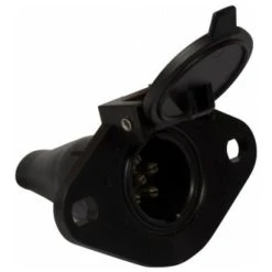 Uriah Products Uriah 6-pole Round Vehicle End Plastic Connector #UE048425