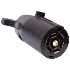 Uriah Products Uriah 7-Pole RV Trailer End Plastic Connector #UE700004