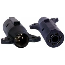 Uriah Products Uriah 7-Way RV To 6-Way Round Molded Adapter #UE726000