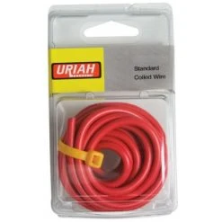 Uriah Products Uriah 8FT Red Packaged Wire 10 AWG #UA501050