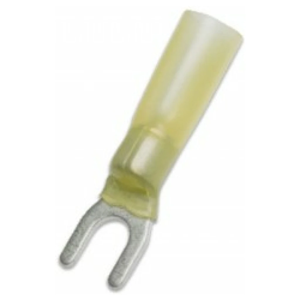 Uriah Products Uriah 8pk Yellow Heat Shrink Spade Terminals #UA657290 1 Uriah Products Uriah 8pk Yellow Heat Shrink Spade Terminals #UA657290