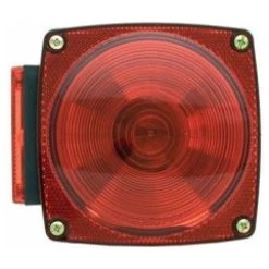 Uriah Products Uriah Right Side Square Stop/Turn/Tail Light Without License Light #UL440001