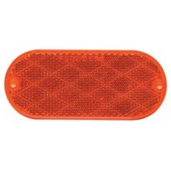 Uriah Products Uriah Oval Amber Reflector # UL480000