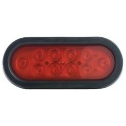 Uriah Products Uriah Red LED Stop Turn Tail Back-Up Light With Rubber Grommet #UL420101