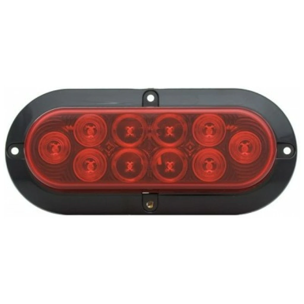 Uriah Products Uriah Red LED Stop Turn Tail Back-up Light With Flange #UL423101 1 Uriah Products Uriah Red LED Stop Turn Tail Back-up Light With Flange #UL423101