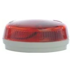 Uriah Products Uriah Round Two One-Half Round Clearance Marker Hired-Wire Red #UL131001